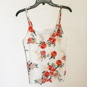 Socialite Floral Cami Blouse NWOT
